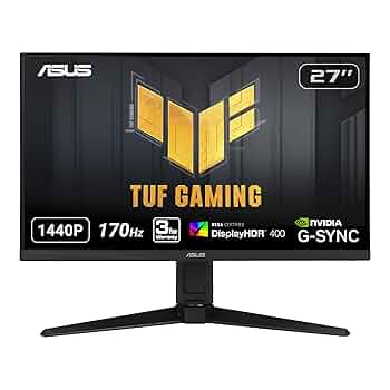 ASUS VG27AQL1A モニター WQHD/IPS/170Hz(1) TUF Gaming VG27AQAY1A｜Monitors｜ASUS USA